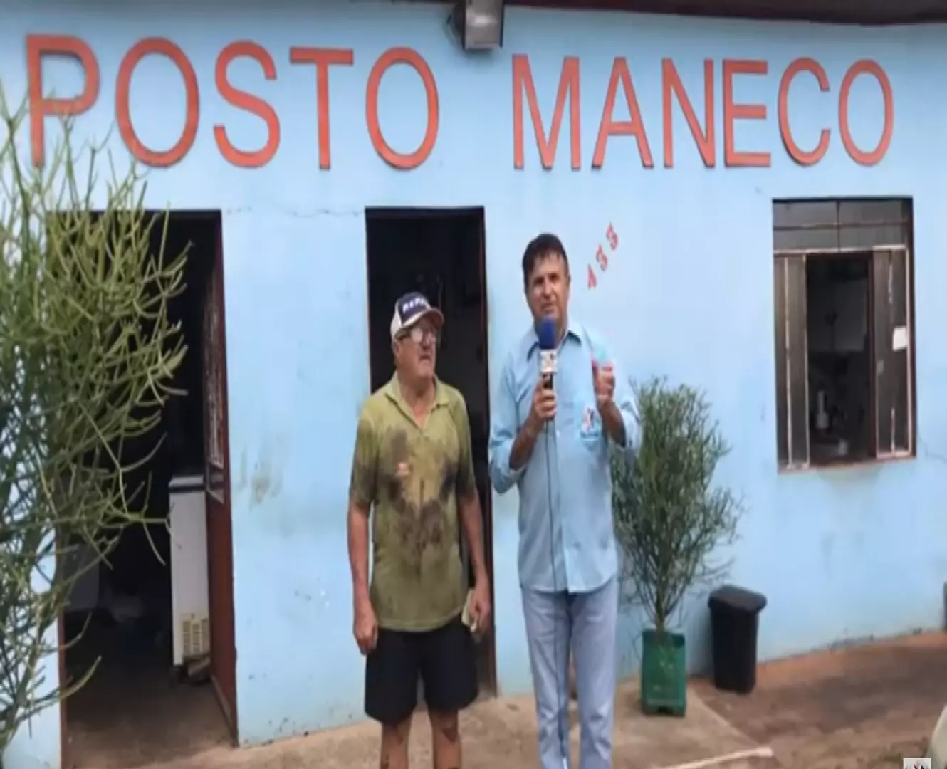 TV Xanxerê entrevista Posto Maneco