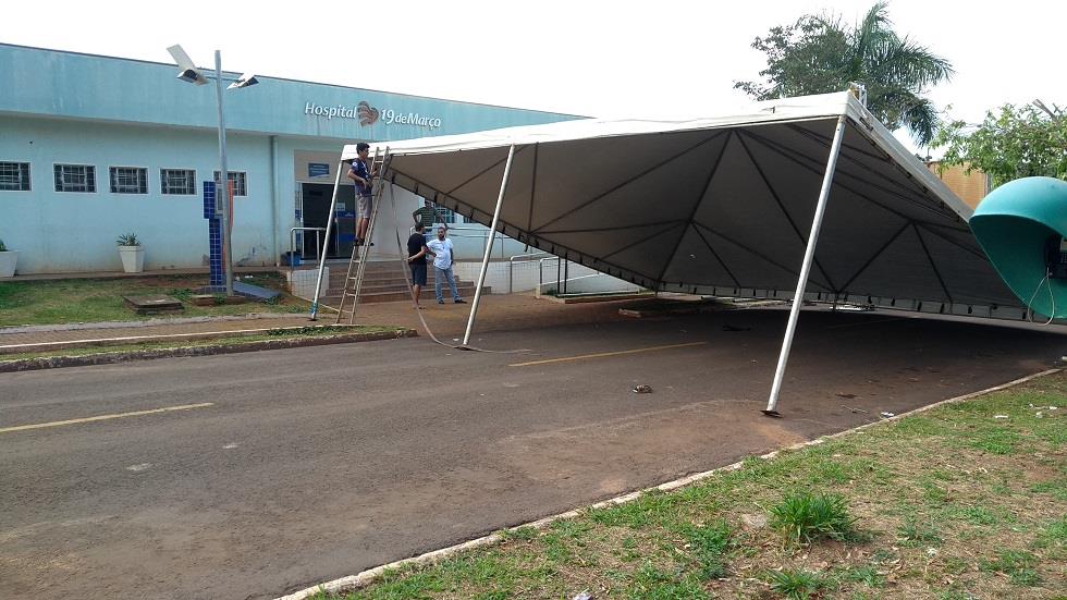 Paulo Tucura combate Covid-19 limpando fossa e alugando tenda; Casos disparam em Ribas