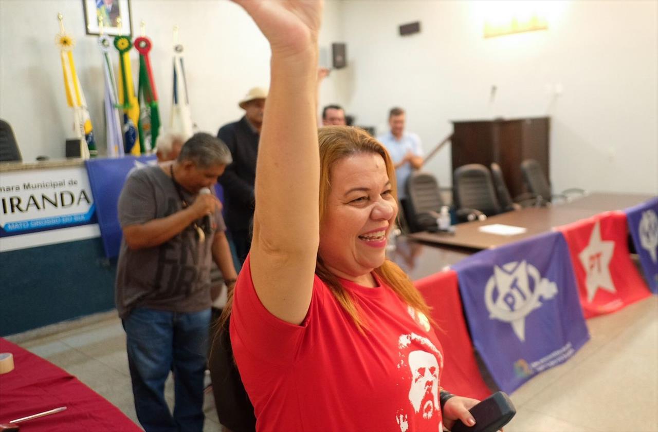 Pré-candidata ao governo de MS pelo PT, Giselle Marques participa de reunião hoje em Ribas do Rio Pardo