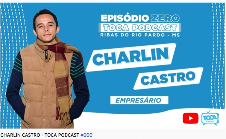 Jovem Empreendedor estreou 'Toca Podcast' falando de superação, conquistas e vivências da infância