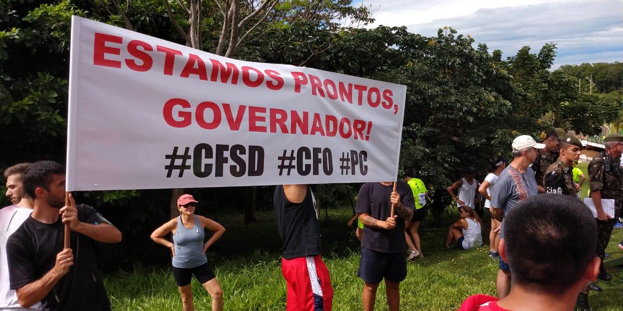 PM/Bombeiros: Governo MS pisa no freio e aprovados em concurso fazem protesto