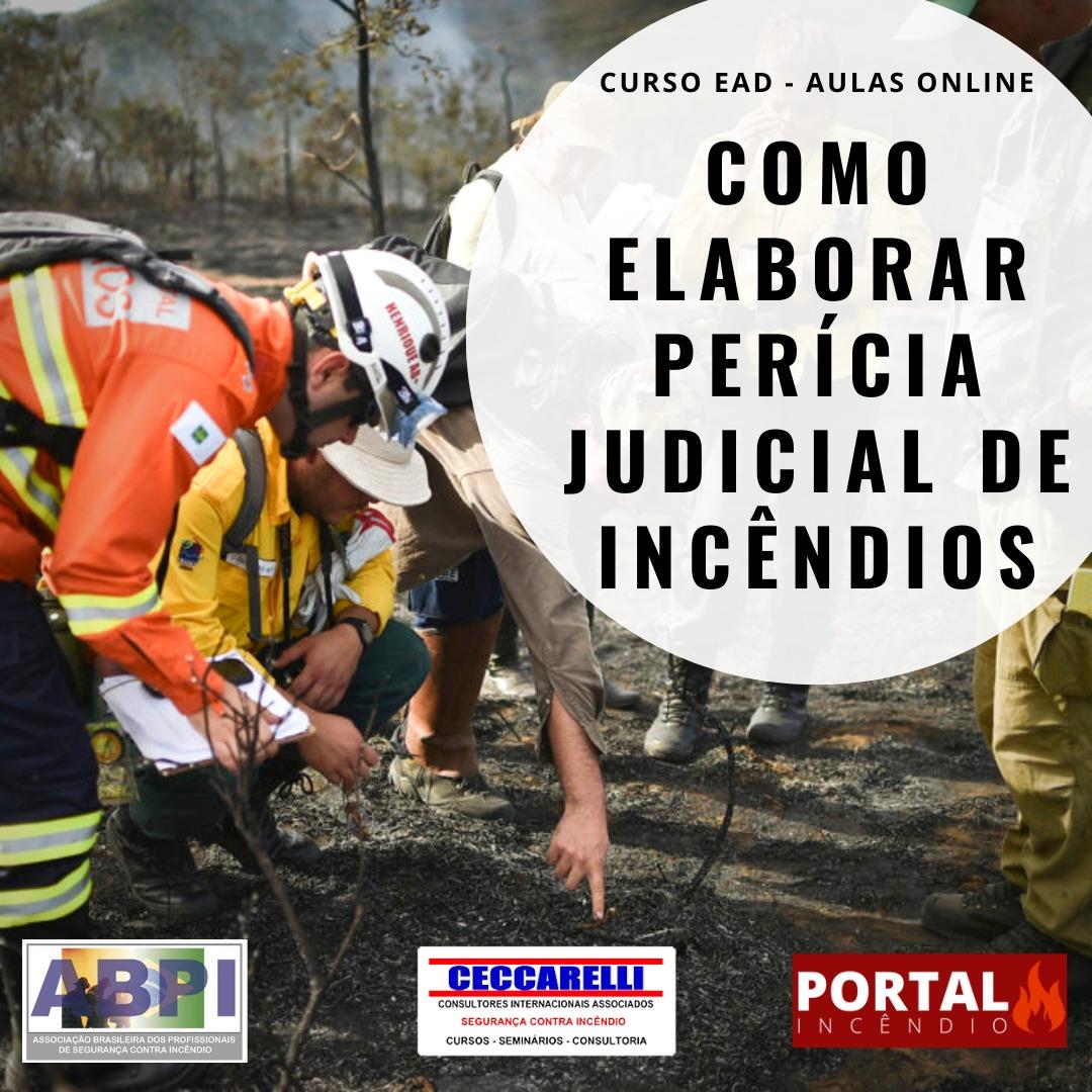 Curso Perícia em Incêndio -  | EAD | Aulas Online