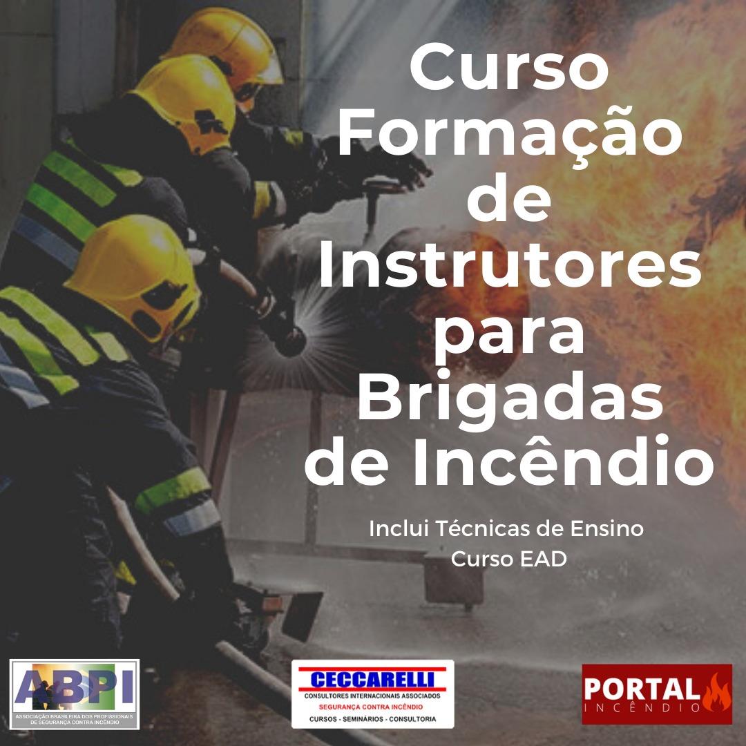 Formação de Instrutor para Brigadas de Incêndio. | EAD |