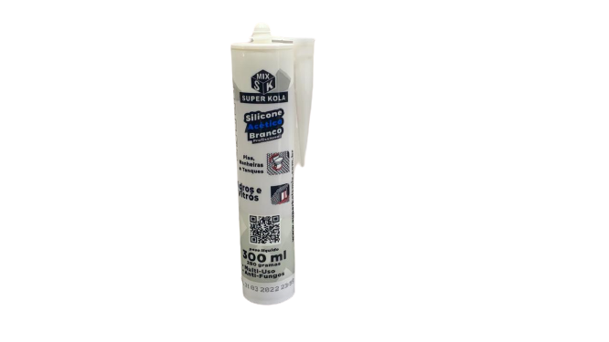 Silicone Acético Branco - 280gr