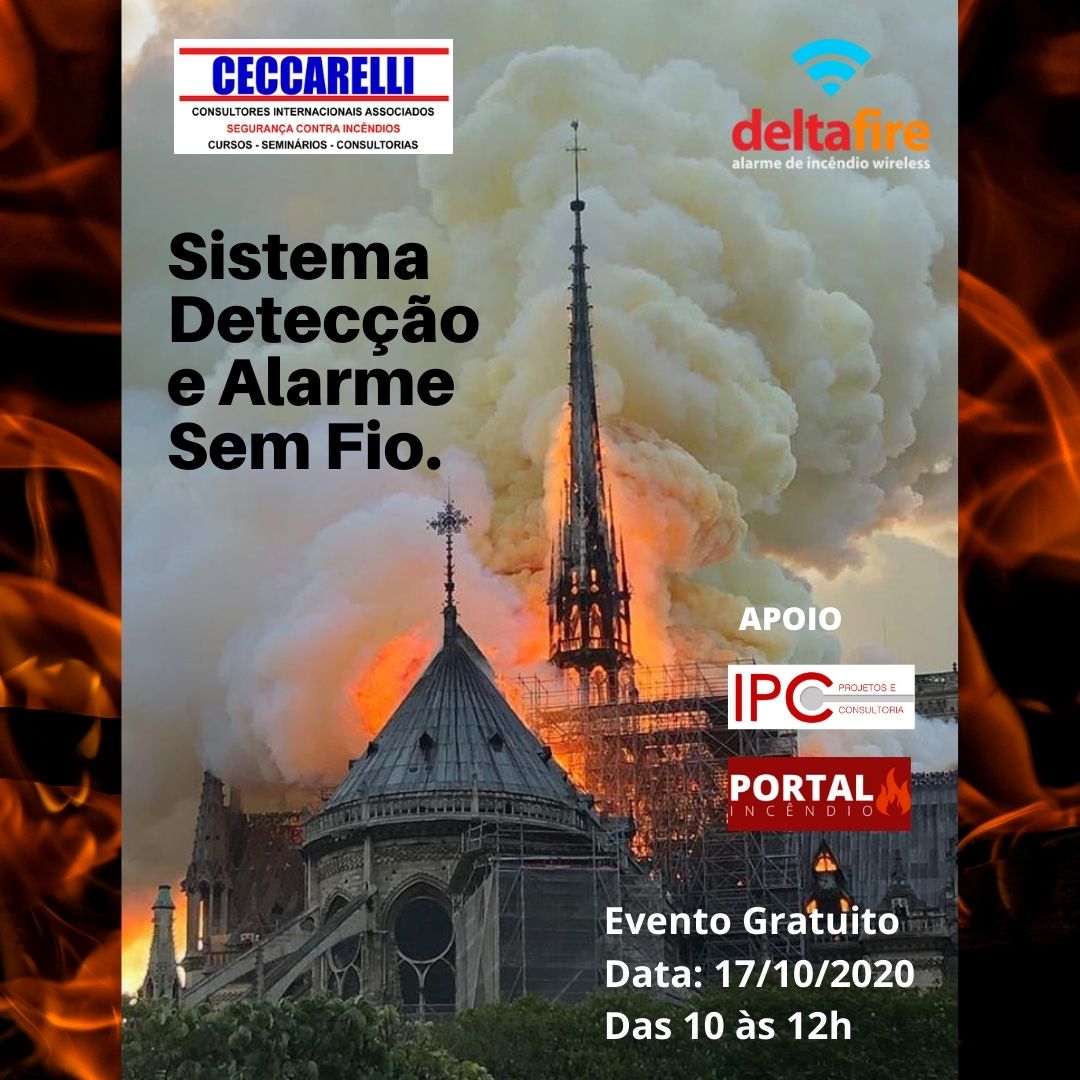 Sistema e Detecção e Alarme Sem Fio - Evento Gratuito - 17 de Outubro