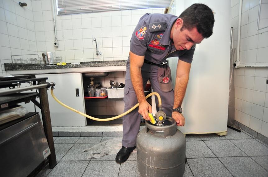 Cuidados com o gás de cozinha