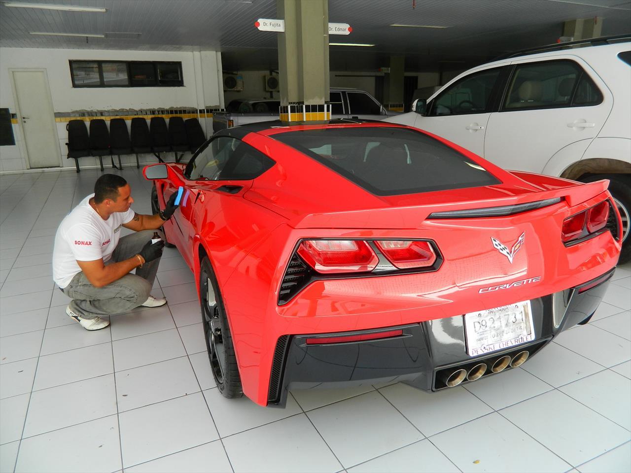 Vitrificação de Pintura Corvette 0km