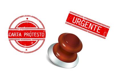 CARTA PROTESTO