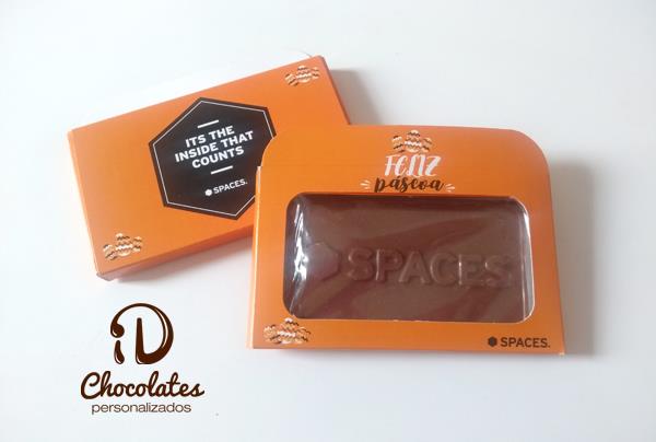 Embalagem personalizada com 4 un Chocolate bis - Ana Bula