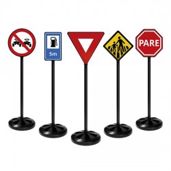 CONJUNTO PLACAS DE TRÂNSITO