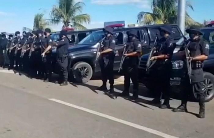 Polícia monta barreiras para controlar turismo e pode multar em até R$ 500 mil quem causar aglomeração no Rio Araguaia