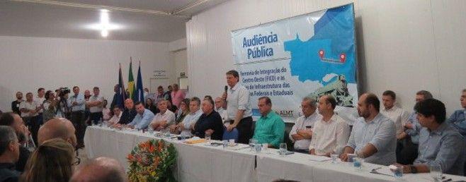 Audiência Pública em Água Boa - Governo altera chegada da Fico na Ferrovia Norte-Sul