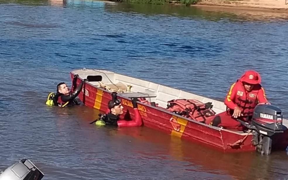 Bombeiros são acionados após afogamento no Rio Araguaia em Pontal do Araguaia