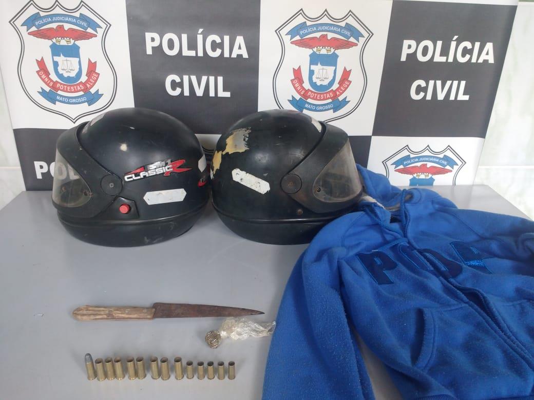 Polícia Civil detém 4 envolvidos em roubo de mercearia em Nova Xavantina