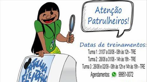 19/07/2017     TRE-RO abre inscrições para formação no programa “Patrulha Eleitoral”