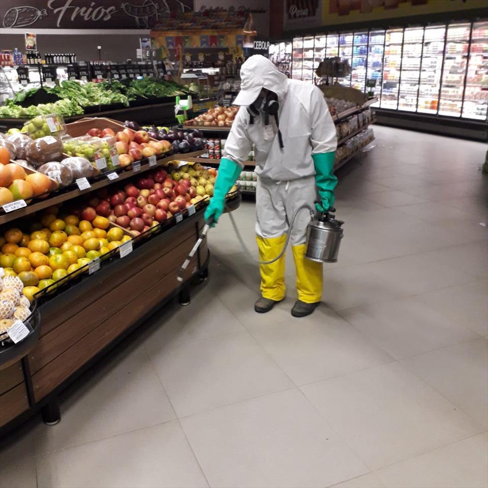 Controle de Vetores e Pragas Urbanas - Aplicação em supermercado