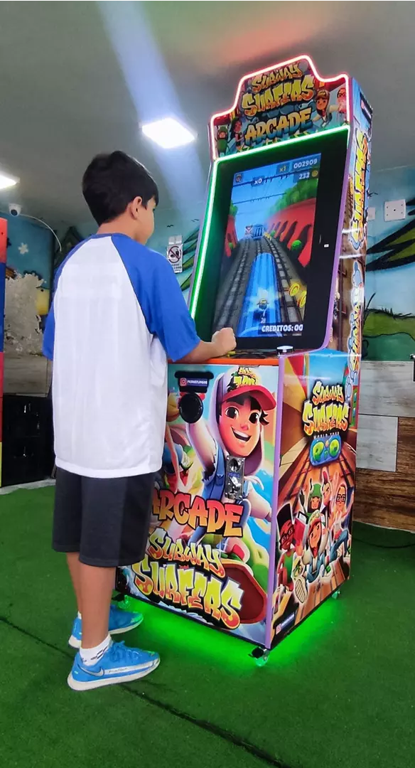 Maquina Arcade 32 Subway Surfers Vertical - PK Multijogos