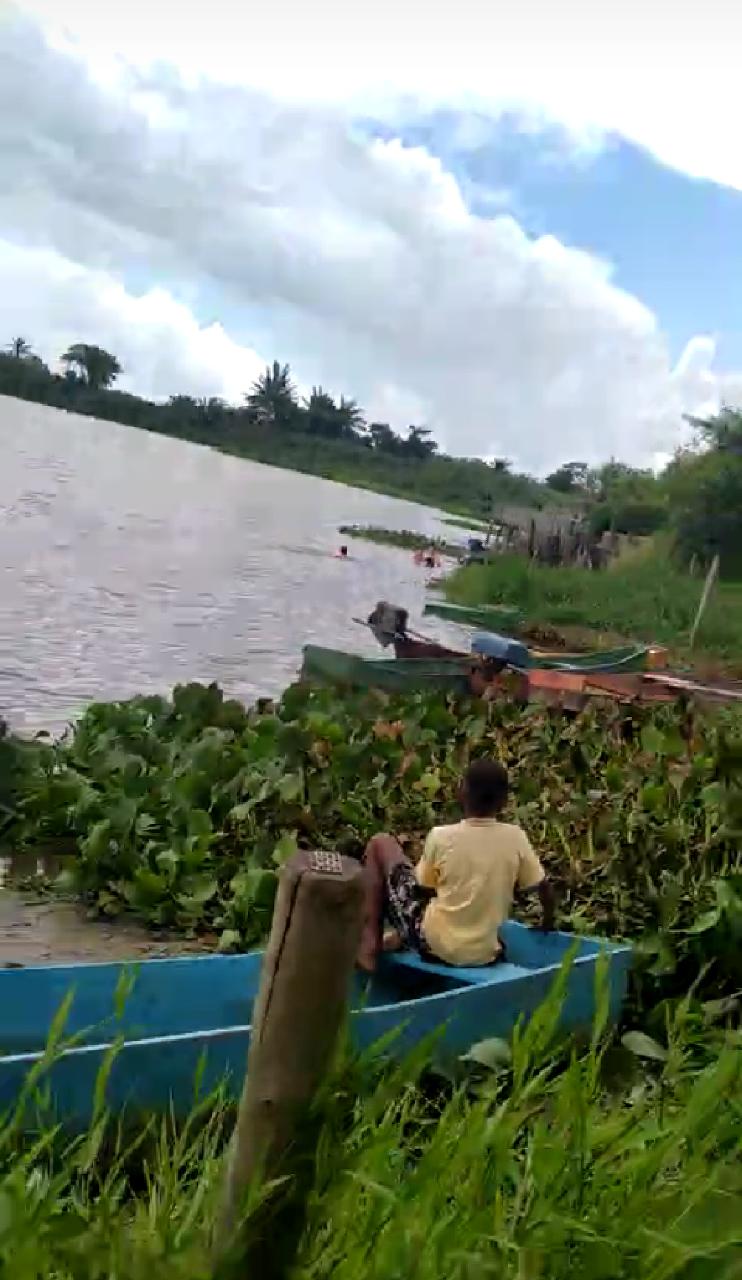 CRIANÇA MORRE AFOGADA NO RIO CRICARÉ NA PEDRA D, DAGUA