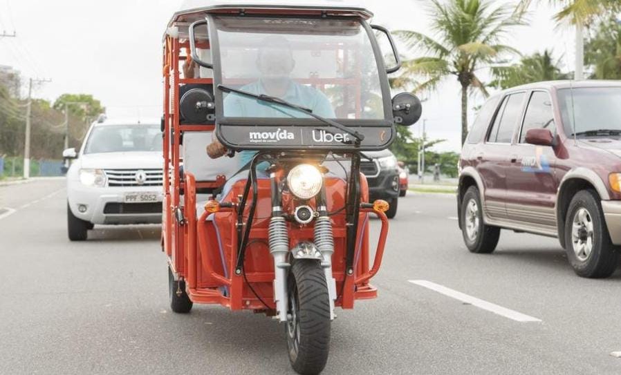 Tuk-tuk: nova opção de transporte por aplicativo começa a circular nesta quarta-feira em Vitória