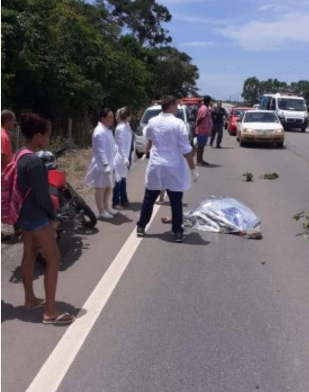 Motociclista de 34 anos morre após batida na ‘matinha’, na estrada que liga Linhares e Pontal