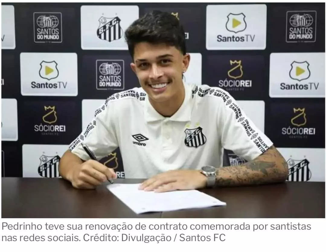 Multa milionária para jogador Mateense renovar contrato com o Santos e multa sobe para 100 milhões de euros