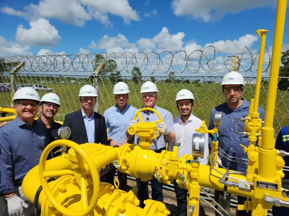 GOVERNADOR RENATO CASAGRANDE INAUGURA GASODUTO EM LINHARES NA MANHÃ DESTA SEXTA-FEIRA