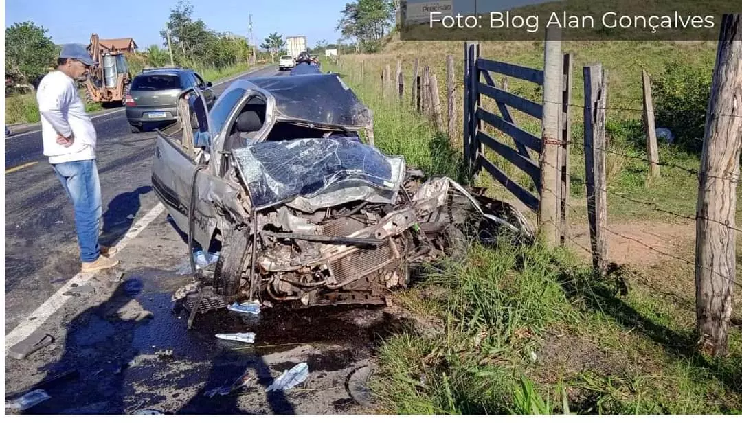 Bebê de um ano morre em acidente na divisa do ES com p RJ