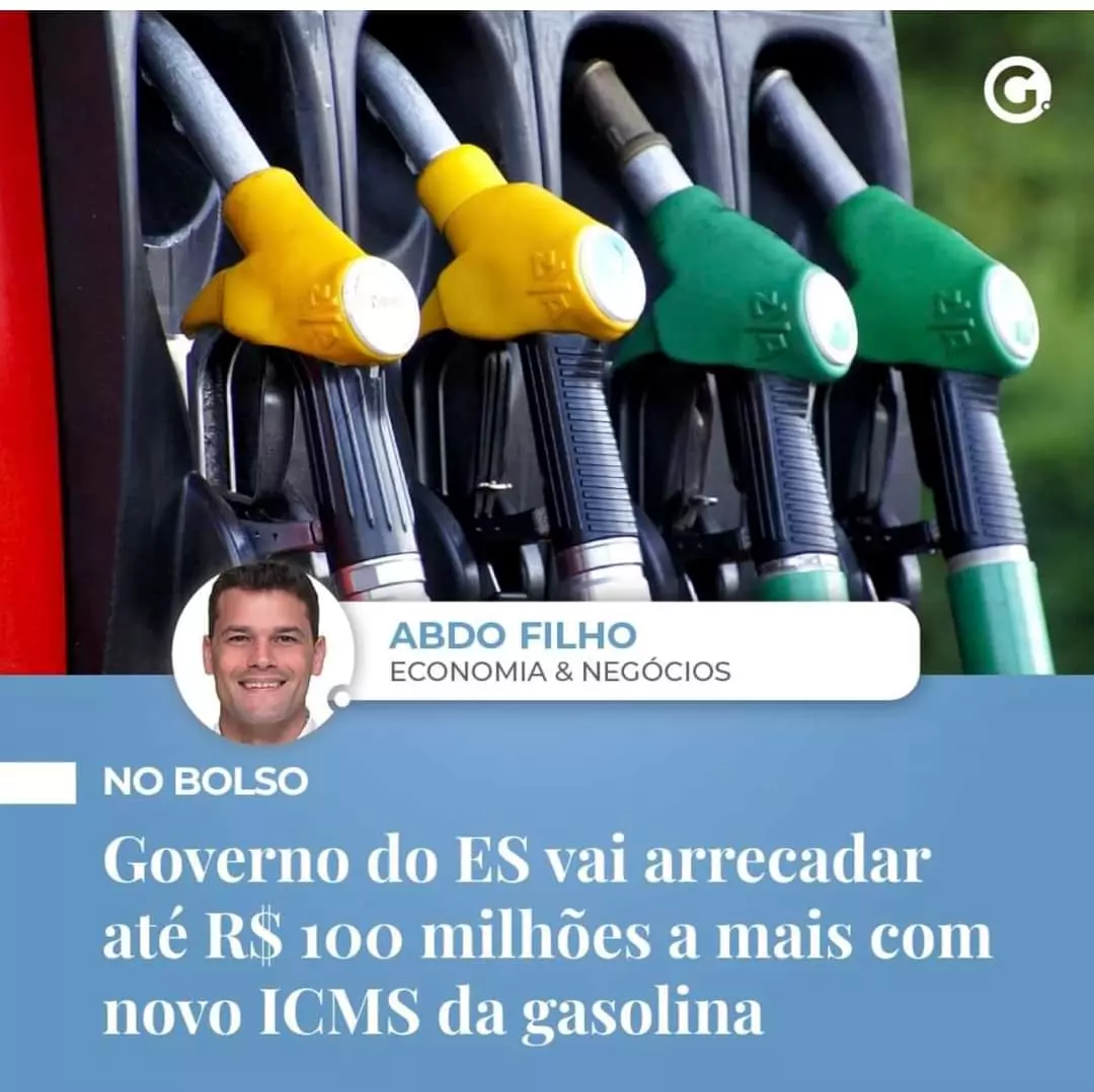 Governo do Espírito Santo vai arrecadar 100 milhões à mais com o novo ICMS da Gasolina