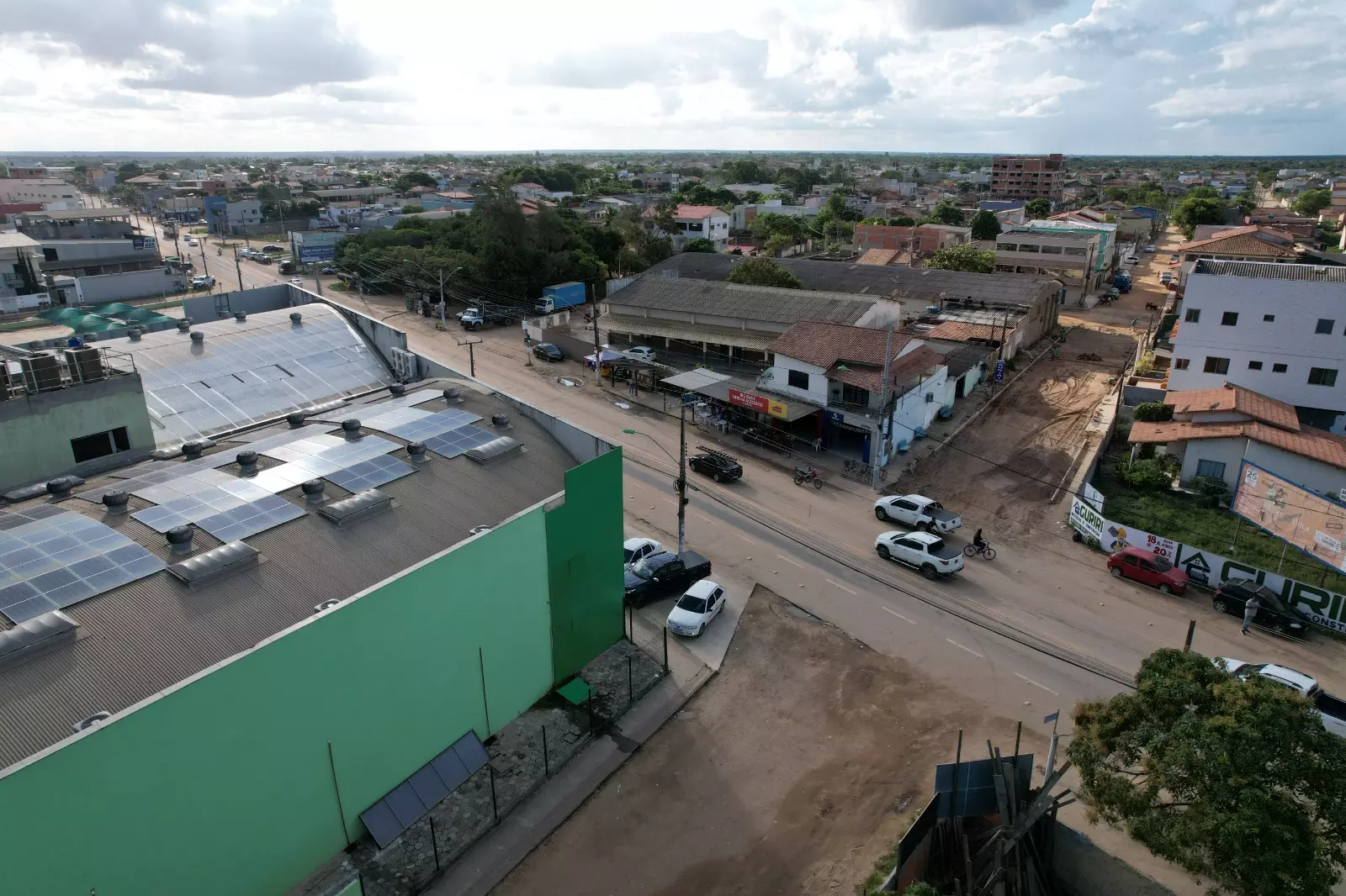 Balneário de Guriri recebe pavimentação em várias ruas