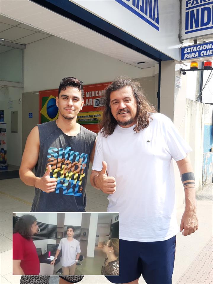 Prefeito Daniel reencontra jovem para quem doou o salário para realizar uma Cirurgia