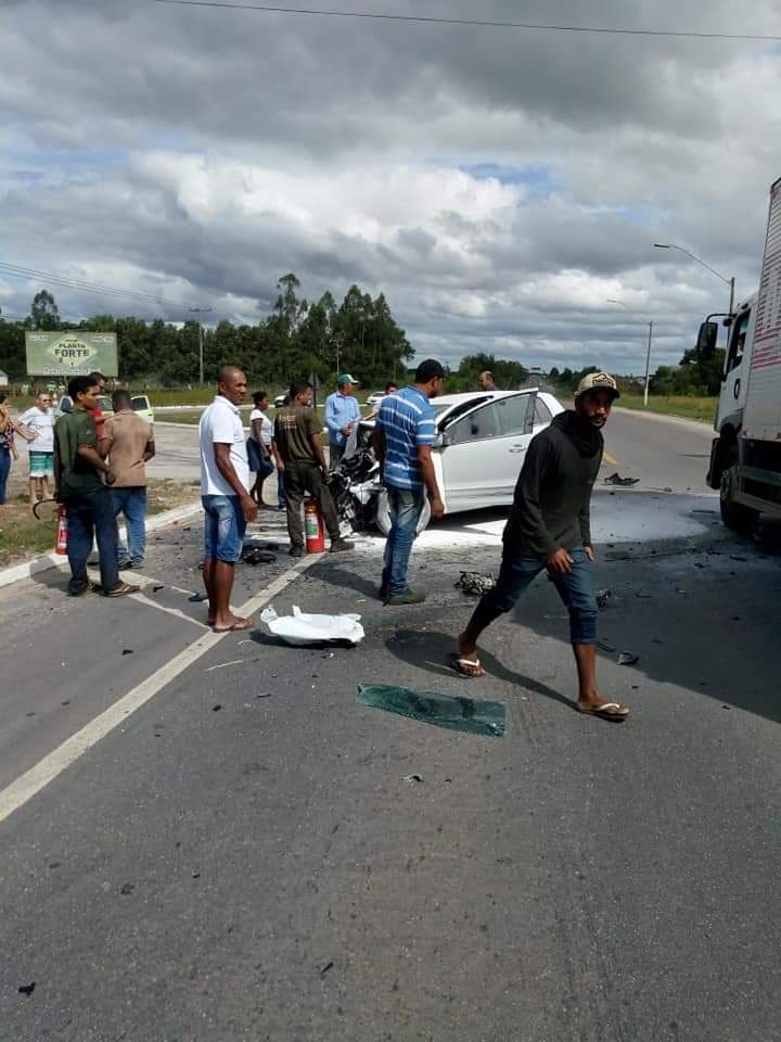 Grave Acidente no Bairro Planalto em Linhares