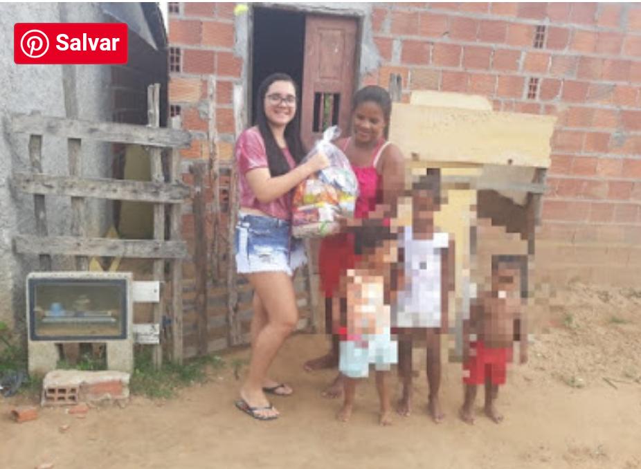 Jovem troca festa de 15 anos por doação de Cestas básicas para famílias carentes