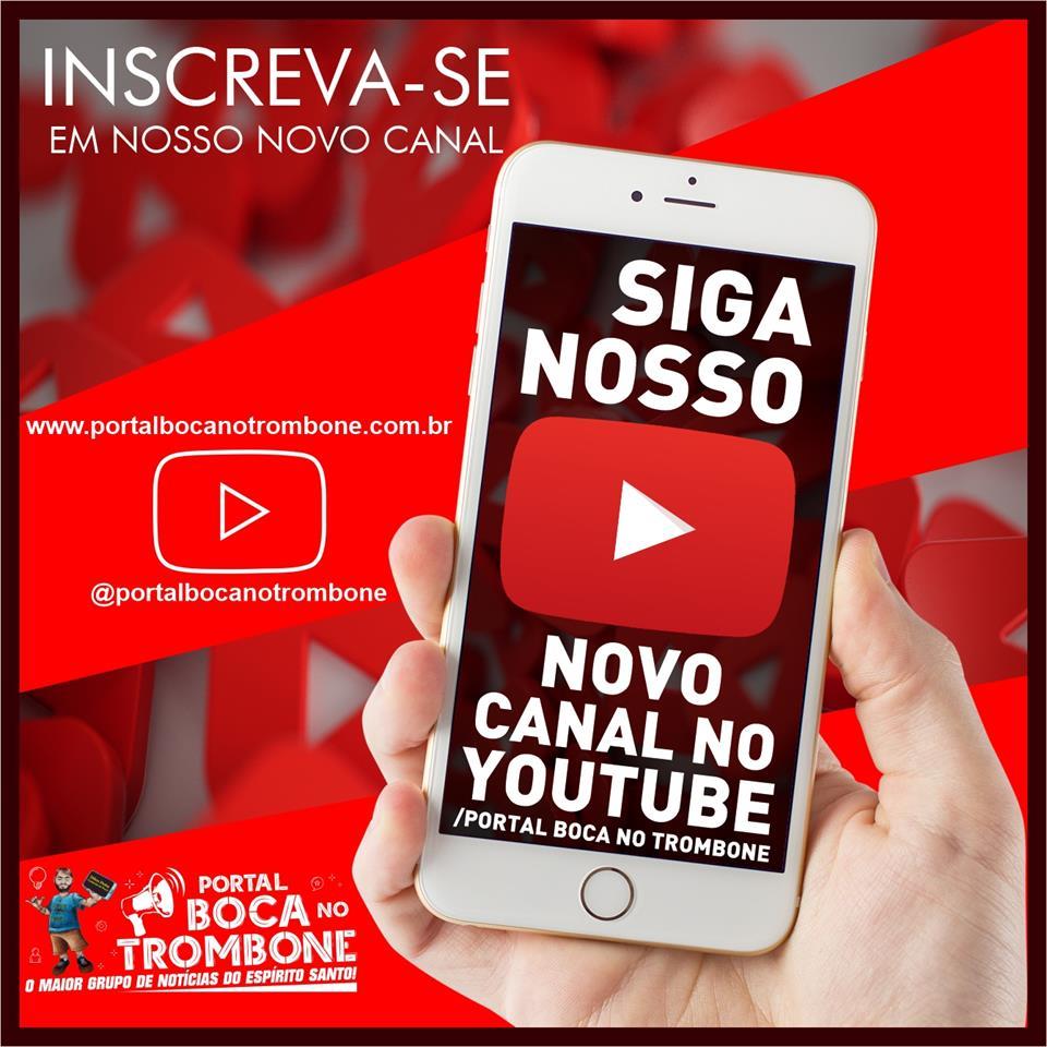 INSCREVA-SE PARA SEGUIR NOSSO NOVO CANAL NO YOUTUBE E FIQUE POR DENTRO DAS PRINCIPAIS NOTÍCIAS E INFORMAÇÕES DO ESTADO