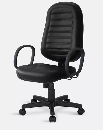 Cadeira New Onix Presidente Base Aluminio Arcada - 54163 - Sun House
