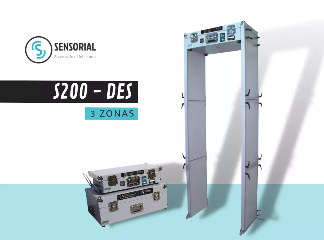 S200 - DES | Portal Detector de Metais