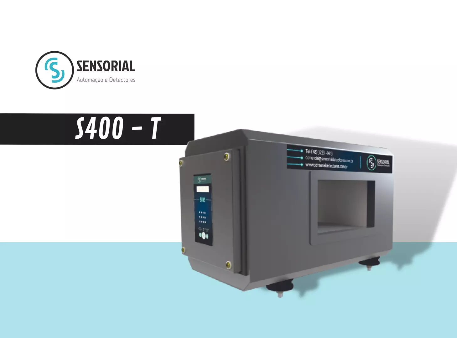 DETECTOR S400-T  | Detector de Metais Industrial