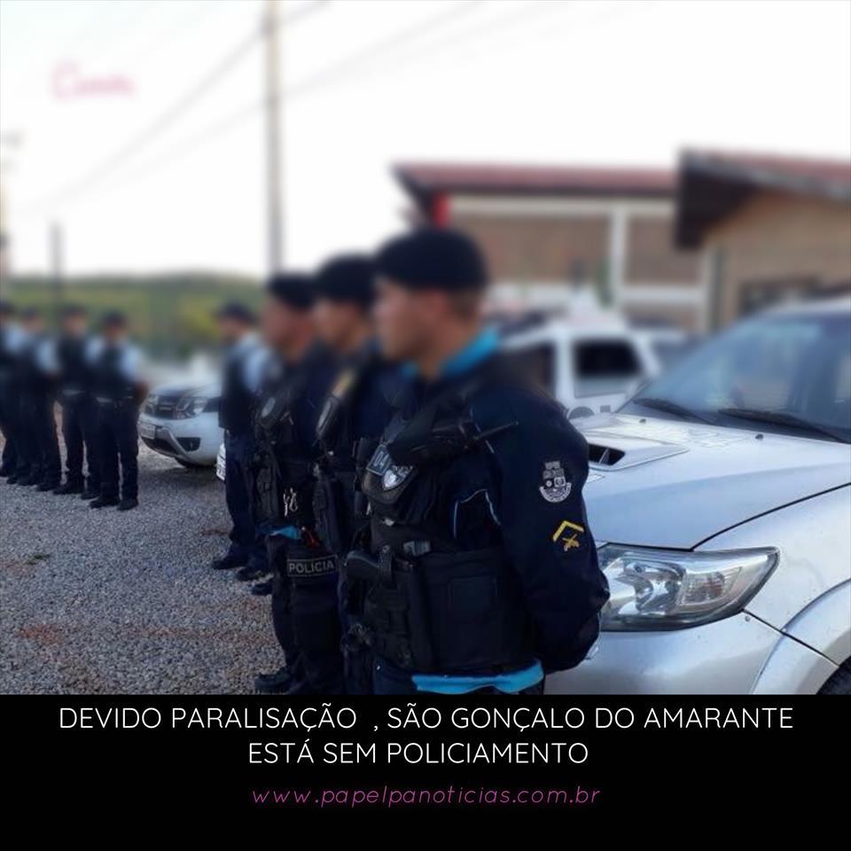 São Gonçalo do Amarante está sem policiamento ; Moradores estão apreensivos