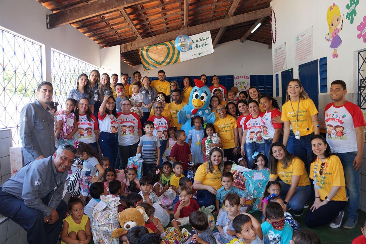 Voluntários da Alegria reforçam ações de cuidado e colaboração da CSP em prol de comunidades locais