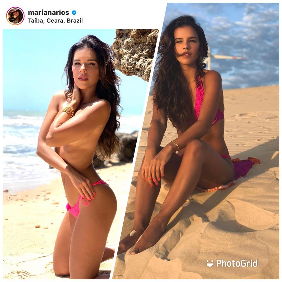 Atriz Mariana Rios visita praia da Taiba e fica hospedado em resort de luxo