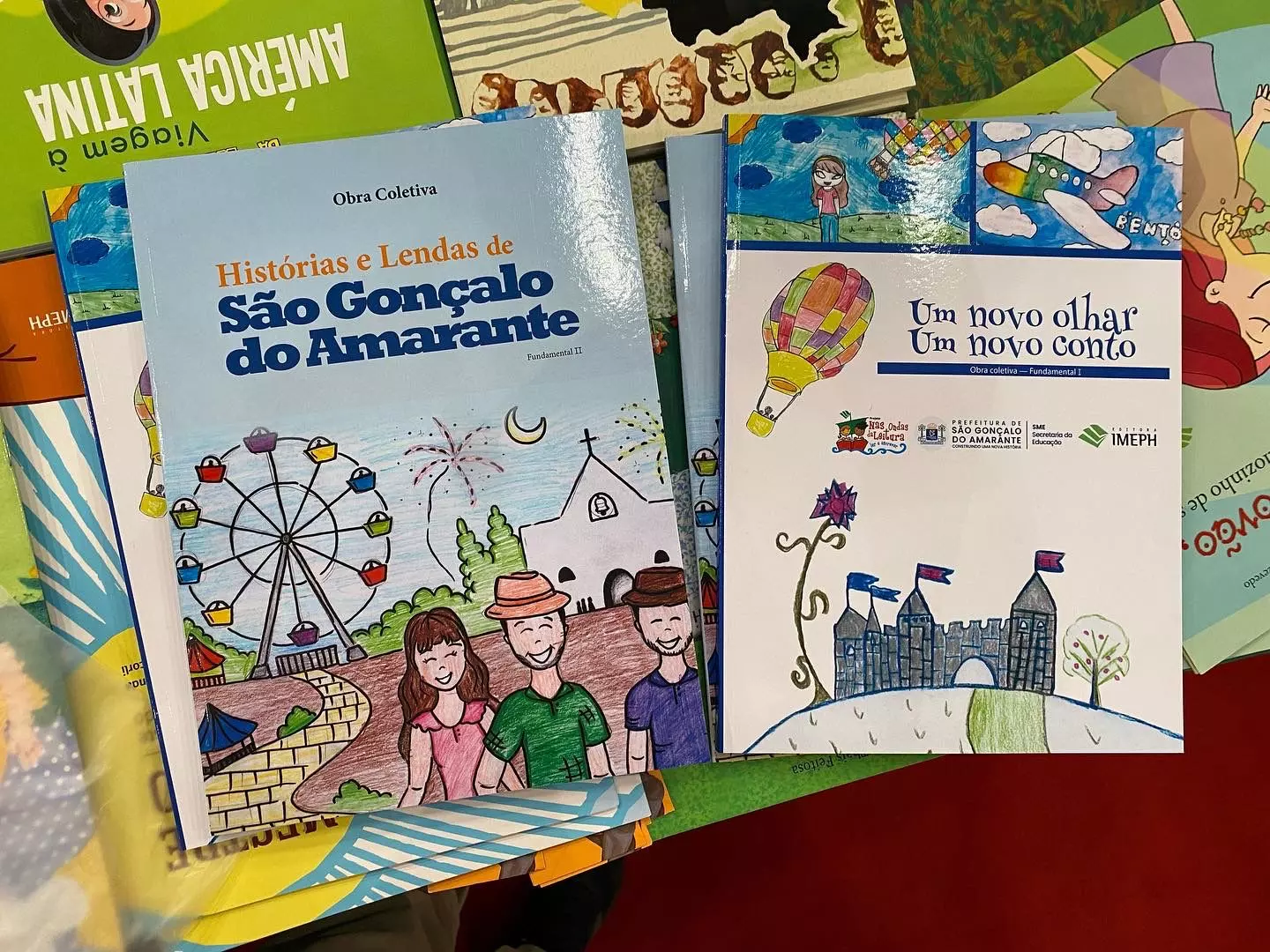 Alunos de escolas públicas de São Gonçalo do Amarante, expõem pela 1ª vez na Bienal Internacional do Livro do Ceará