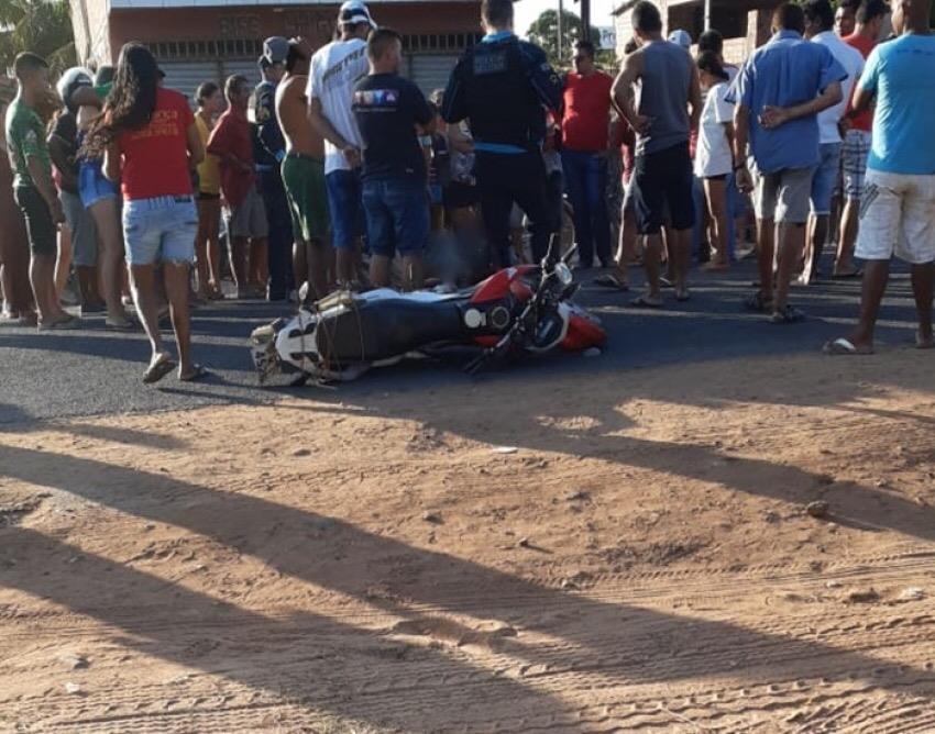 Motociclista morre em acidente no Distrito dos Sitios Novos em Caucaia