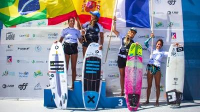 Cearense Mikaili Sol garante pódio na decisão do Ceará Kite Pro, na Praia do Preá