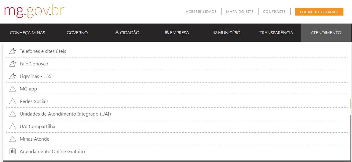 Agendamento de serviços do governo de Minas devem ser feitos em canais oficiais