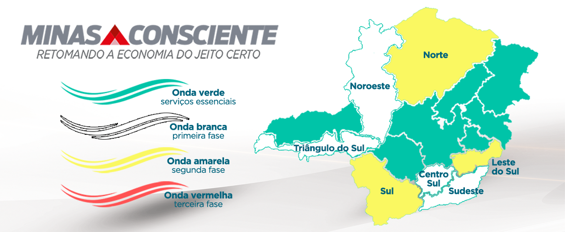 Triângulo do Sul e Leste do Sul apresentam taxas controladas e avançam no plano Minas Consciente