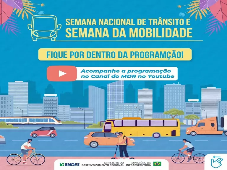 Cerimônia na manhã desta sexta-feira (16) marca abertura da Semana da Mobilidade