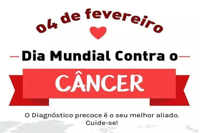 04/02 - Dia Mundial de Combate ao Câncer - 55% das mortes por tumores no Brasil são de pessoas de renda e escolaridade baixas