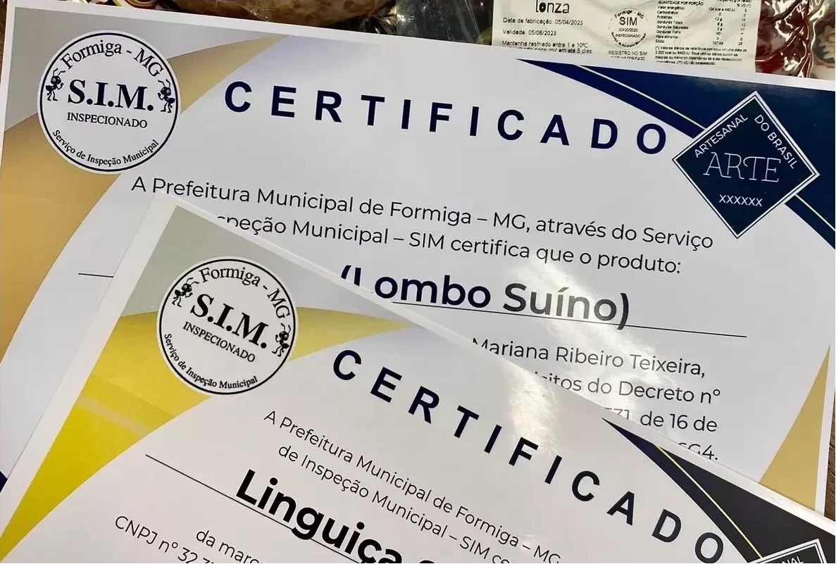 Município mineiro emite os primeiros Selos Arte para produtos cárneos do estado por meio de Serviço de Inspeção Municipal