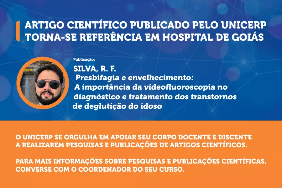 Artigo científico publicado pelo UNICERP torna-se referência em hospital de Goiás