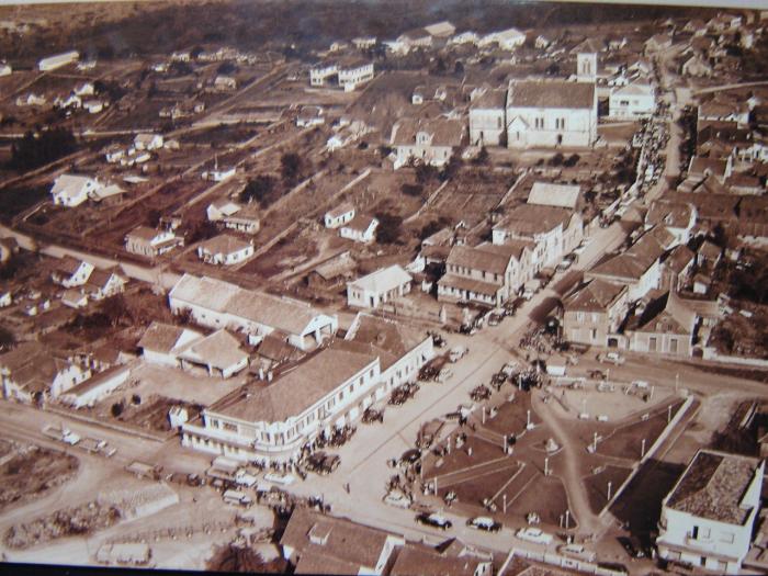 Antiga cidade de Mafra Créditos: Acervo municipal