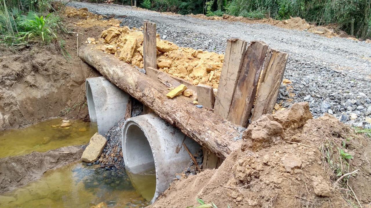 Serviços de obras traz desenvolvimento ao interior de Rio Negro